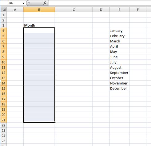 data validation excel 2007 tutorial