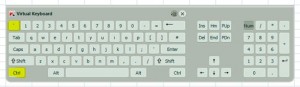 Keyboard shortcut for showing formulas