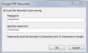 type password pdf