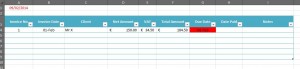 Formatted cell Excel