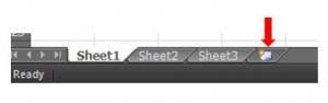 Excel insert sheet icon