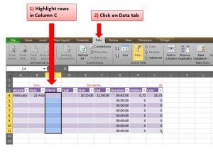 Excel data validation