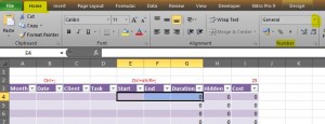 number format excel