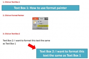 Format painter example